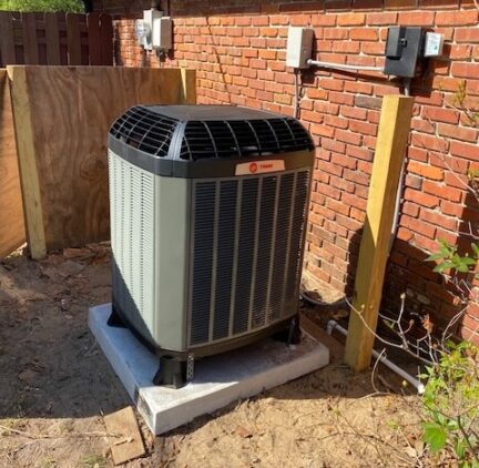 Newly Installed Trane Unit